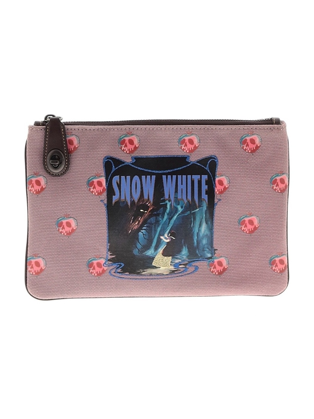 Coach x Disney Snow White turnlock pouch 26 dark fairly tales collection